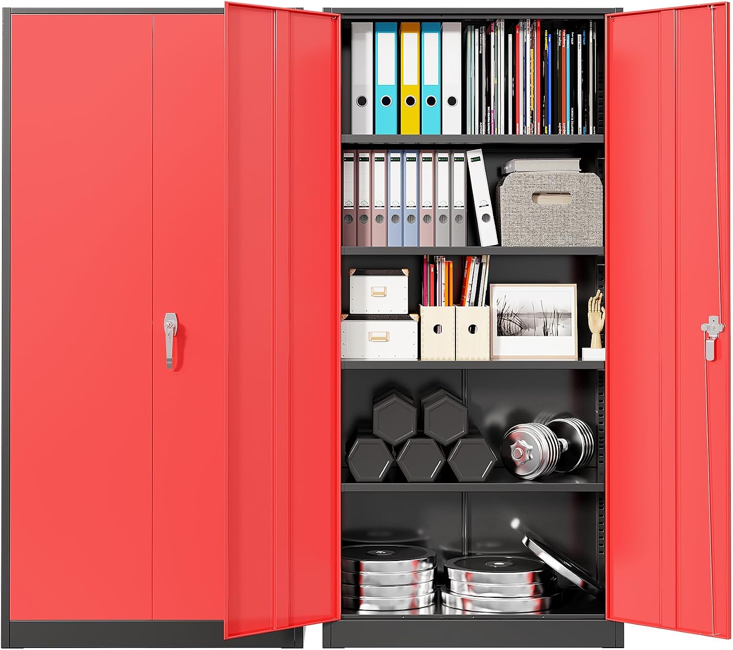 Tools For Home Workshop - Armadio Metallico Resistente per Garage, Armadietto