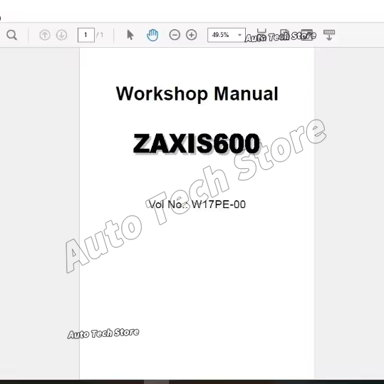 Per Hitachi Full Shop Manuale  - Tools In Workshop Pdf recensione e prezzo