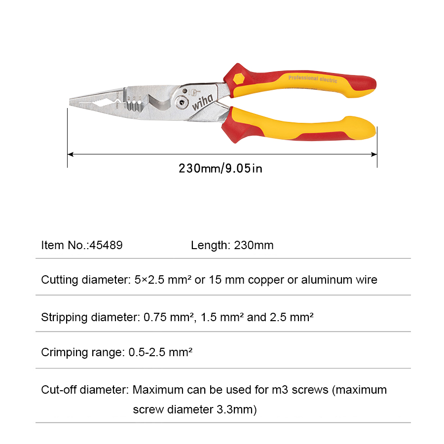 WIHA 8 in 1 Pinza isolata 1000 - Tools Vn recensione e prezzo