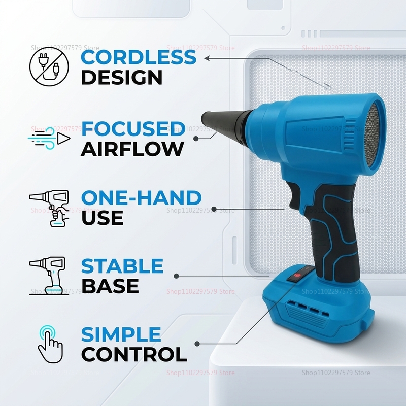 Soffiatore Elettrico Senza Fil - Power Tools In Workshop recensione e prezzo